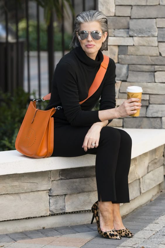 Black on Black with Hermes Evelyn Crossbody Bag