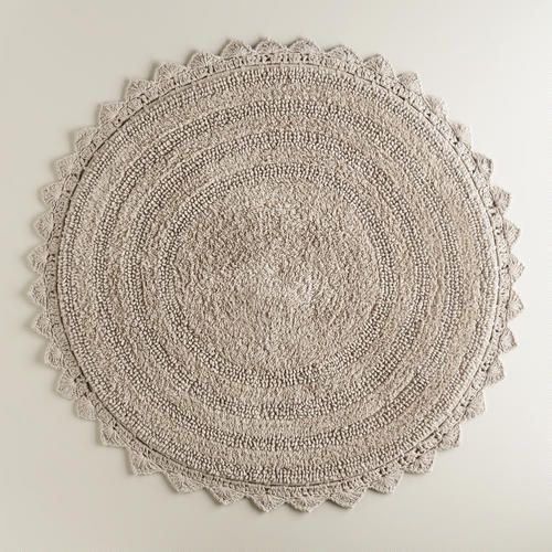Sand Woven Round Bath Mat Mats Bathroom Rugs Cotton Round Bath Mats Bathroom Rugs, Small Round Bath Mats