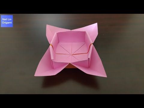 8 Easy Origami Flower Box Tutorial 簡單摺紙花盒子教學caja Con Forma De Flor 简单折纸 折り紙 花の箱 Youtube Origami Box Origami Crafts 8 Easy Origami Flower Box Tutorial 簡單摺紙花盒子教學caja Con Forma De Flor 简单折纸 折り紙 花の箱 Youtube Origami Box Origami Crafts