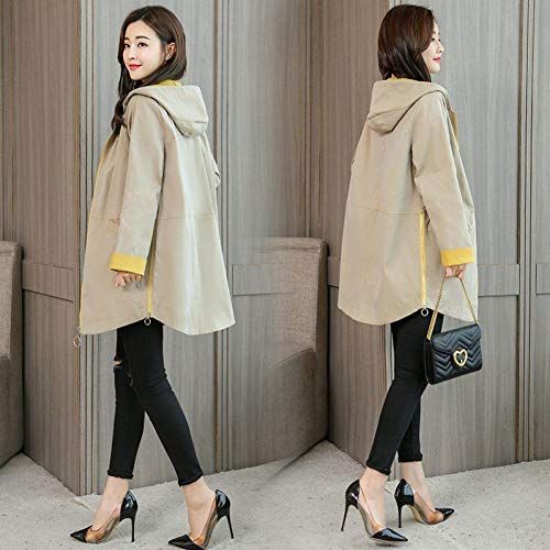 Épinglé sur Manteaux femme printemps ZKYOP Manteaux Femme Printemps Été Parka Veste Casual Mode