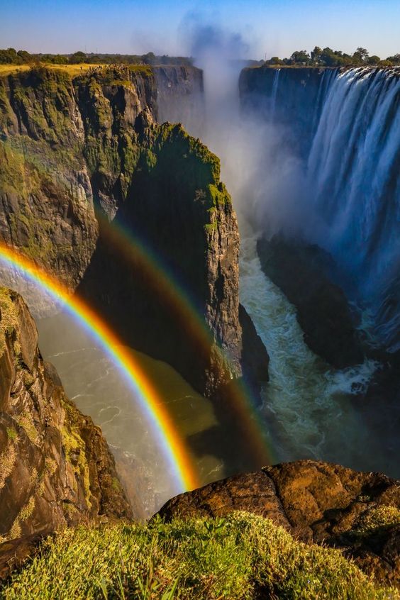 There is a little bit of heaven reflected onto the earth in the curtain of water that cascades into the heart of the world. The Victoria Falls possess a beauty that is impossible to replicate through any man-made efforts, a trip to Southern Africa would not be complete without seeing it. 📸 Paul Milley #bushtracksafrica #bushtracks #conservation #southernafrica #travelgram #africanamazing #safari #wildlife #ig_africa #africa #adventure #photography #nature #travel #zambia