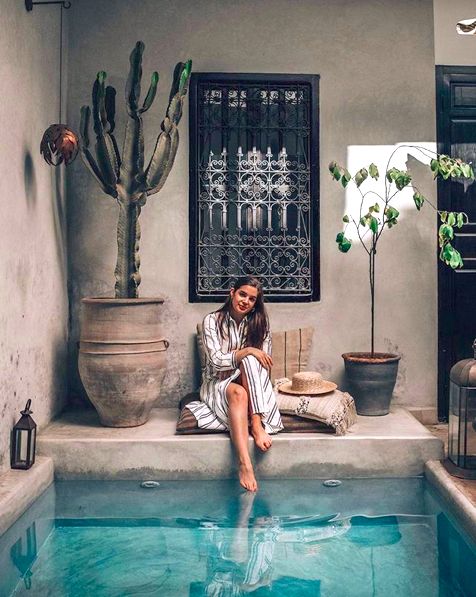 The 40 Best Places To Take Pictures In Marrakech Sidewalker Daily Marrakech Small Pool Design Pool Designs