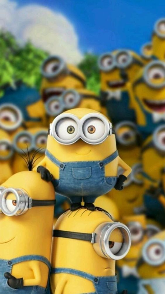 fondo pantallas en 2022 | Wallpaper de minion, Cosas de minions, Minions bonitos