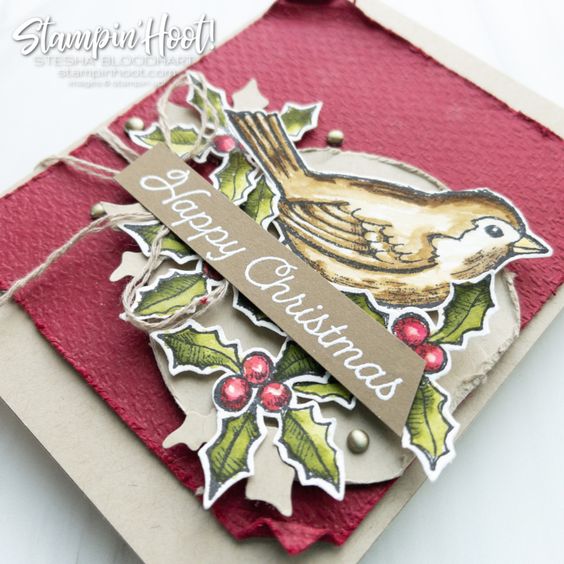 #tgifc329 Sketch Challenge - Happy Holly-Days - Stampin\' Hoot