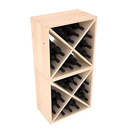 Wine Racks America Ponderosa 48 Bottle Wine Holders Diy Wine Rack Wine Cubes Wall Mounted Wine Rack
