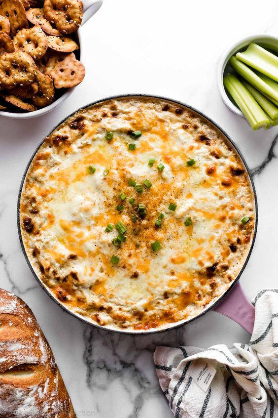 Maryland Hot Crab Dip Recipe - Sally\'s Baking Addiction