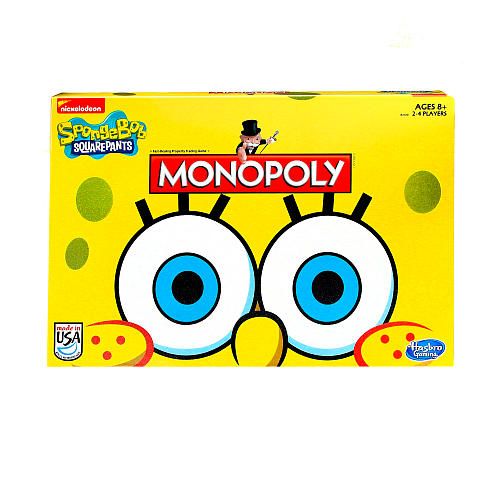 Monopoly Game Spongebob Squarepants Edition Hasbro Toys R Us Spongebob Games Spongebob Monopoly Game