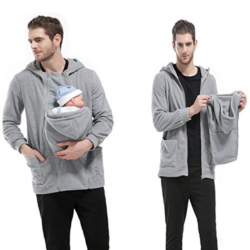 Men's baby deals carrier hoodie