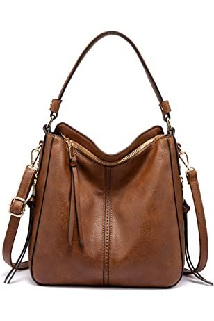 Hobo Cartera De Mujer Vintage Marrón Cuero Mensajero Bandolera Bolso hecho a mano