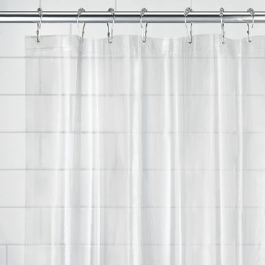 Royal Bath Easy On No Hooks Needed Extra Wide 108 X 72 Fabric Shower Curtain With Built In Hooks Bri Stall Size Shower Curtain Fabric Shower Curtains Curtains