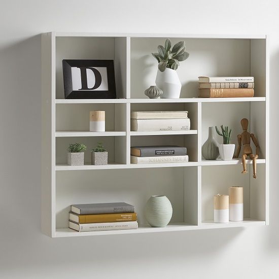 Andreas Wall Mounted Shelving Unit In White Fif Units Shelf - Wooden Wall Mounted Shelving Units White Andreas Wall Mounted Shelving Unit In White Fif Units Shelf - Wooden Wall Mounted Shelving Units White