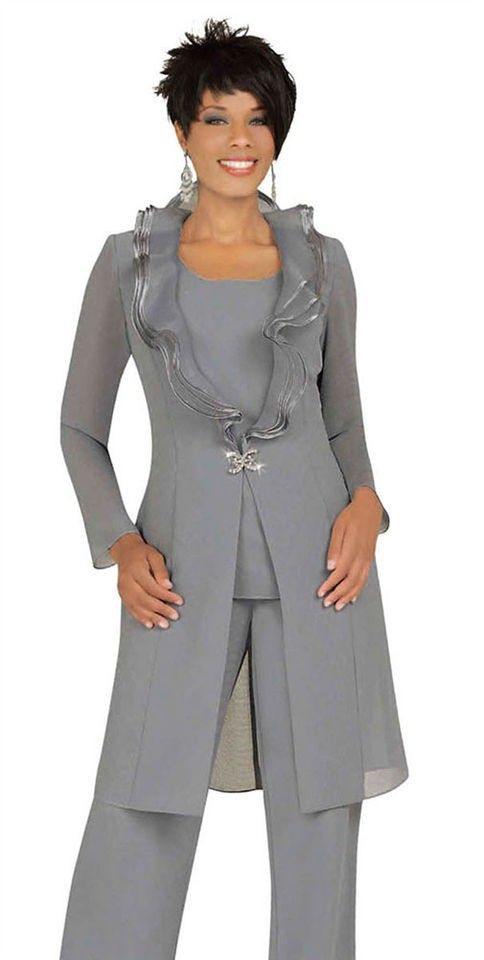 Formal Women Evening Suits, Misty Lane 13538 Womens Formal Evening Duster  Jacket Pant Su…