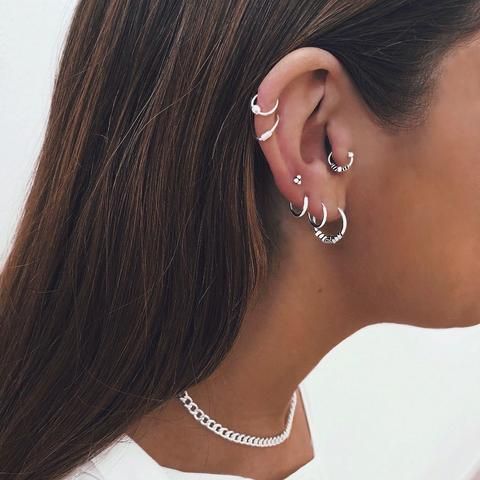 Pendiente Colgante De Cartílago Piercing De Oreja Pendiente Colgante De Cartílago Piercing De Oreja