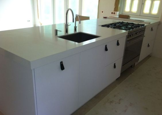 Systemat AV 6000 Polar wit met composiet wit werkblad Häcker - häcker küchen ausstellung Systemat AV 6000 Polar wit met composiet wit werkblad Häcker - häcker küchen ausstellung