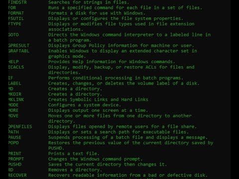 Cmd Commands All Windows Users Should Know Windows Operating Systems Command Windows