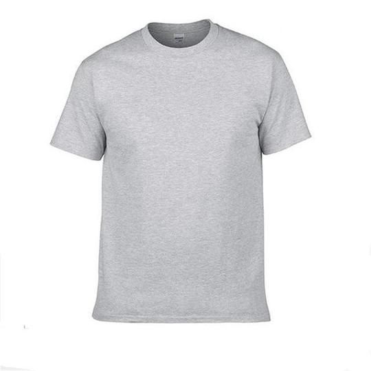 2017 New Solid Color T Shirt Mens Black And White 100 Cottoneticdress Kaos Kaos Pria Membuat Baju