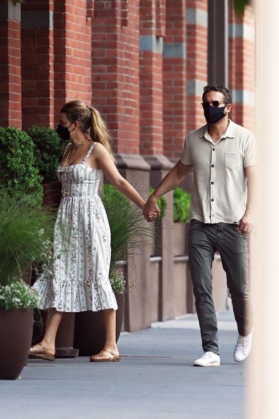 Blake Lively Wore a Throwback Shoe Trend During a Stroll With Husband Ryan Reynolds