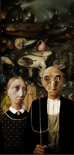 Bosch parody...imagined hell Gothic?