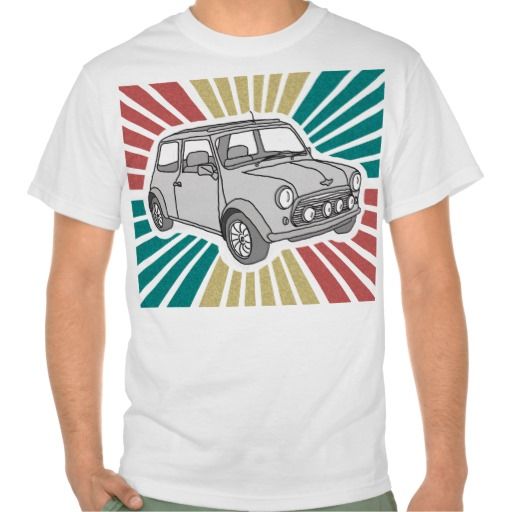 GarageProject101 Classic Mini Cooper S Side T-Shirt GarageProject101 Classic Mini Cooper S Side T-Shirt