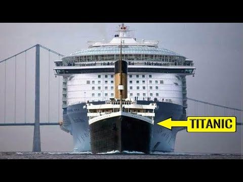 Los Cruceros Más Grandes Y Espectaculares Del Mundo Youtube Rms Titanic Crucero Cruceros