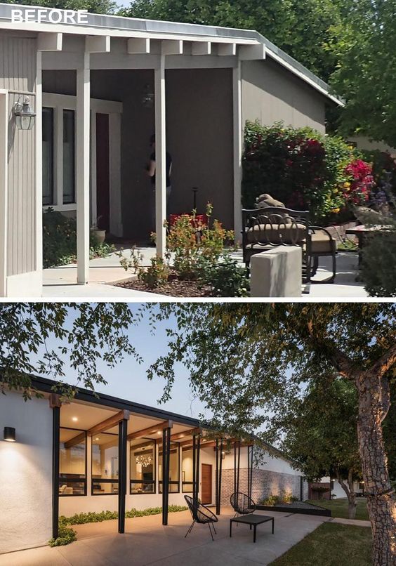 Before & After – A Mid Century Modern House Renovation In Arizona