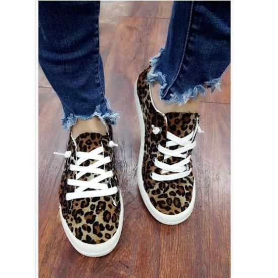 Forever Leopard Sneaker Leopard Shoes Leopard Slip On Sneakers Leopard Print Sneakers