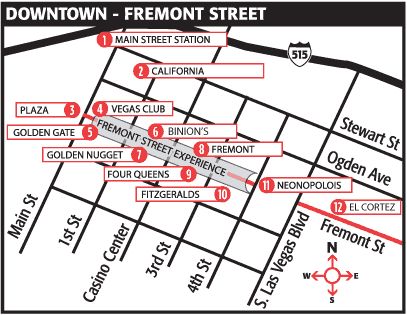 9 Best Vegas Vacations Images On Pinterest In Las Downtown Las Vegas Map Of Hotels