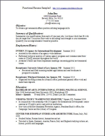 Functional Resume Template Free - http\/\/wwwresumecareerinfo - functional resume template word 2010 Functional Resume Template Free - http\/\/wwwresumecareerinfo - functional resume template word 2010