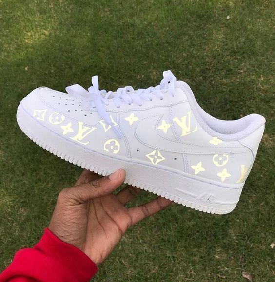 Luftwaffe 1 Louis Vuitton weiß # Damen # Sneakers # Sneakers ...