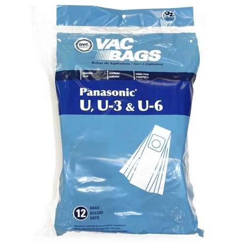Replacement Panasonic UU3U6 Bags 5055 50558 50557 C Q Micro Lined