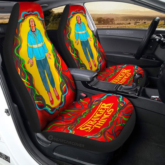 Max Car Seat Covers Custom Stranger Things Car Accessories Add style to your seats while protecting them from spills, stains, tearing, fading, and more. Universal fit on the most standard car and SUV seats. All of our Car Seat Covers are custom-made to order and handcrafted to the highest quality standards. Constructed with high-quality polyester micro-fiber fabric for maximum durability and comfort. Designed for quick and easy installation on most car and SUV bucket style seats no tools require