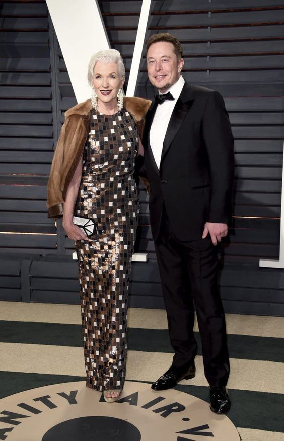Like Lin-Manuel Miranda and Dev Patel before him, Elon Musk knows sometimes the best date on Oscar night is the woman who raised you. Musk brought his 68-year-old former supermodel mother Maye to the Vanity Fair Oscar party. Or perhaps Maye brought Elon?