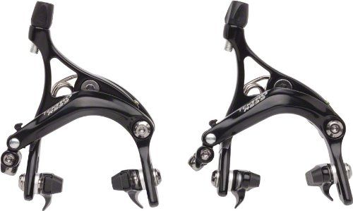 Cycling Tektro R539 Road Caliper Set Front & Rear Black 47-57mm QR Cycle Gear Bicycling Bike Bicycle Cycling Tektro R539 Road Caliper Set Front & Rear Black 47-57mm QR Cycle Gear Bicycling Bike Bicycle
