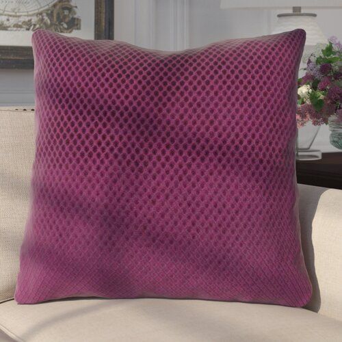 Alfonso Throw Pillow | Purple throw Alfonso Throw Pillow | Purple throw