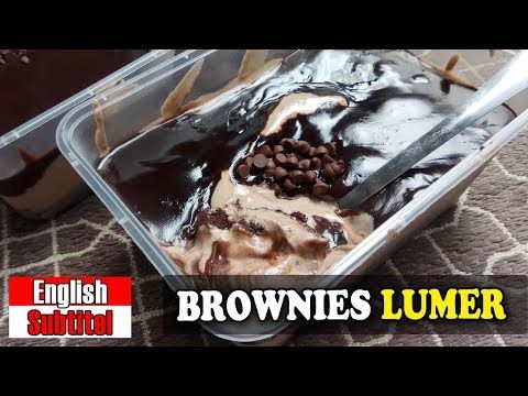 Mmmm Coklat Lelehnya Begitu Menggoda Fudge Almond Adonan Kue