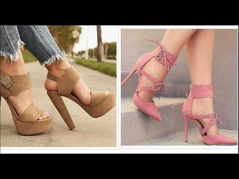 احذية كعب عالي للسهرات و المناسبات موضة 2020 اجمل احذية الكعب العالي Youtube Fashion Pants Stiletto Heels Bridal Shoes