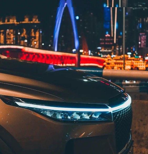 Omg this Car LED HOOD LIGHT makes me feel like I\'m driving a Transformer! 😍✅Fits on all vehicles even large trucks.✅Easy to install👉https://bit.ly/3FkEfo8
