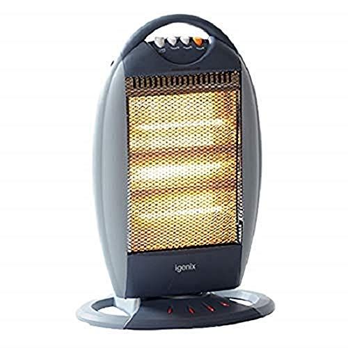 Bar Halogen Electric Heater Igenix 800 Watt Electric Fan Heater