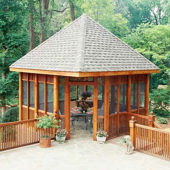 Gazebo Design Ideas Attached Gazebos Backyard Gazebo Screened Gazebo Gazebo On Deck Country Lane Gazebos Idees