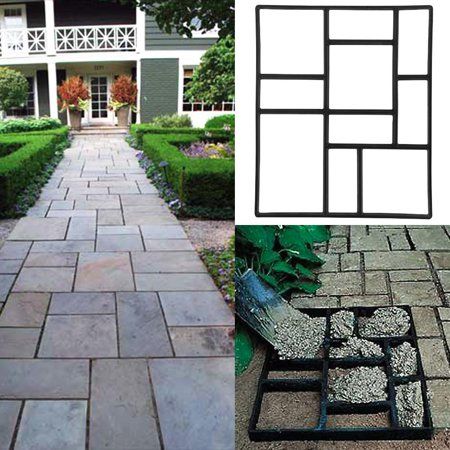 16 in Cobble Design Stepping Stone Patio Paver Concrete Mold 2015 Moldcreations 16 in Cobble Design Stepping Stone Patio Paver Concrete Mold 2015 Moldcreations