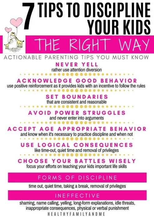 How to Discipline a Child and Stop Defiant Behavior - Healthy Family and Me