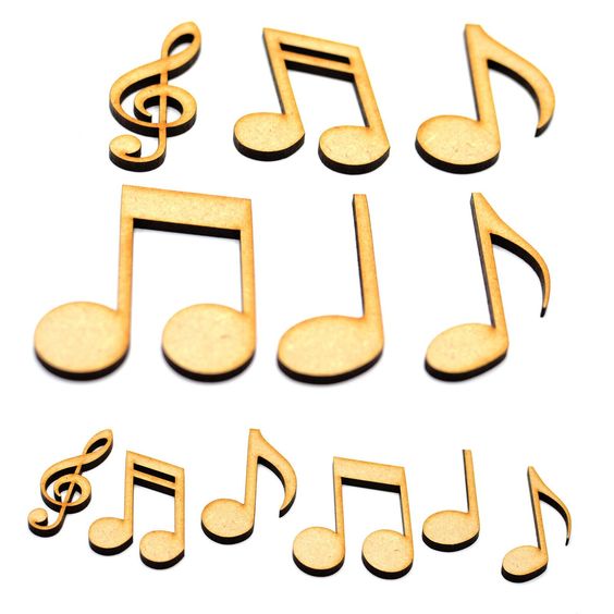 6 x Wooden Music Notes - Craft Shapes - Card Making, Treble Clef, Staves, Beamed Double, Music symbols, Quavers, Crotchets, Minims Made from 3.2mm Medite MDF. They are sent out as blank embellishments ready for you to decorate to match your theme. Please choose the height of your music notes from the available options above. Sizes Available From 3cm to 20cm Sizes specified are based on the longest dimension (from top/bottom or left/right). We Can Make Any size that you require! Please get in tou