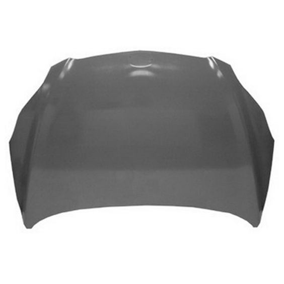Hood Panel (TO1230212V) by Replacement. Material: Steel. Whether your hood suffered damage in a front end collision, at the leading edge from airborne road debris, or on the surface from falling objects like hail or tree limbs, look no further than high grade Replacemenet restoration hoods. They are identical to original equipment (OE) for much less than the OE price. With Replacemenet your vehicle will look like new and you\'ll still have cash in your pocket.
