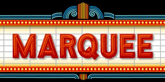 movie marquee font