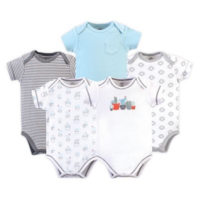 Touched by Nature Baby Boys Organic Cotton Bodysuits
