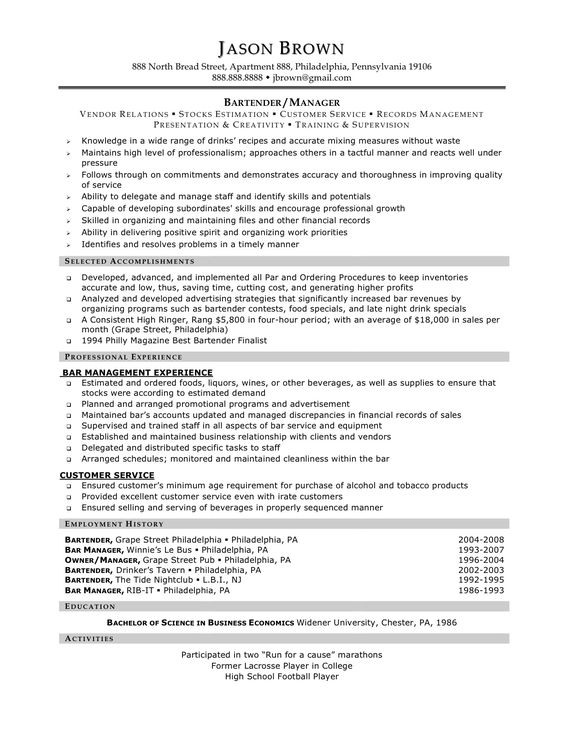 Resume Guidelines Resume Cover Letter Pinterest Resume cover - nightclub general manager resume Resume Guidelines Resume Cover Letter Pinterest Resume cover - nightclub general manager resume