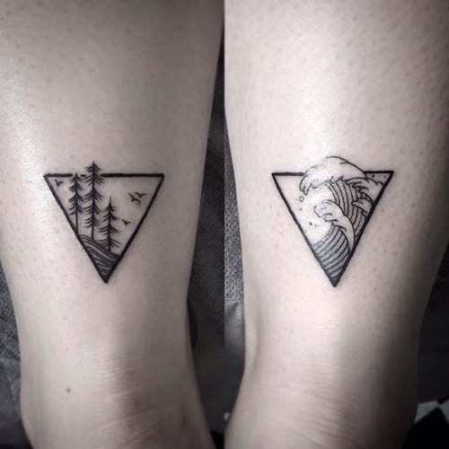 geometrik bilek dövmeleri geometric wrist tattoos 12