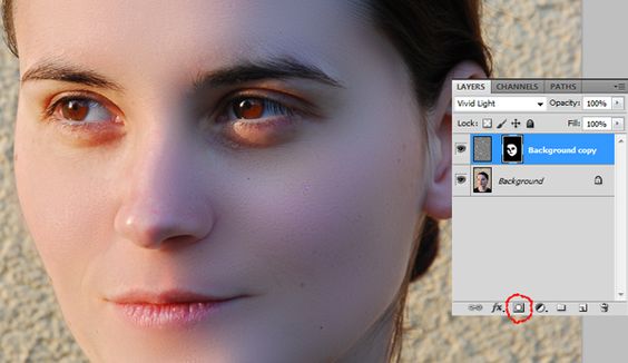 Làm mịn da bằng photoshop
