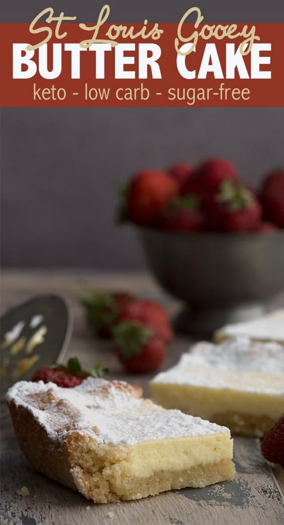 Keto Gooey Butter Cake