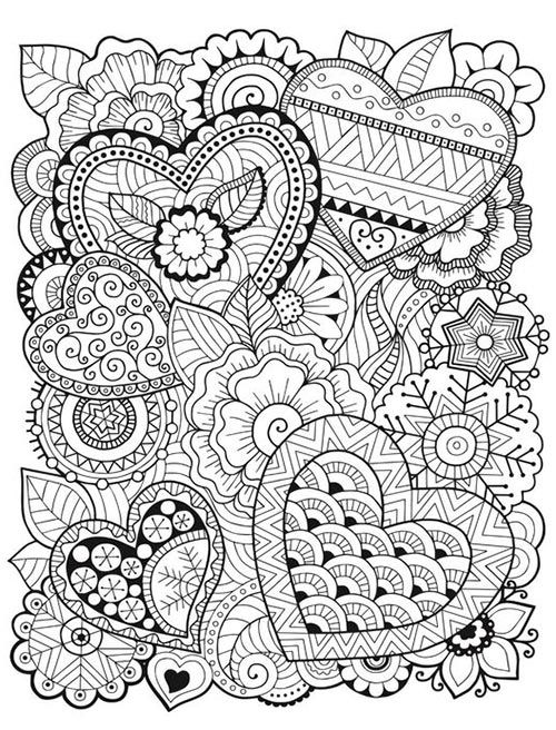 ร ปภาพกราฟฟ กลายเส นขาวดำ อาร ตๆ เท ๆ สวยๆ วาดร ป Com Heart Coloring Pages Love Coloring Pages Coloring Books